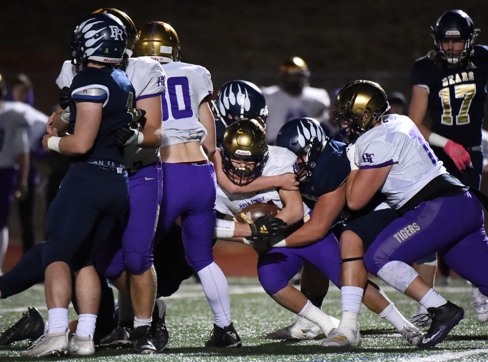 PHOTOS: Palmer Ridge Bears (63) Holy Family Tigers (7)
